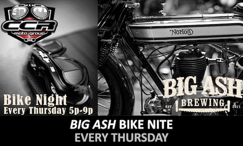 Big Ash Bike Nite hosted by Cincinnati Cafe Racers
